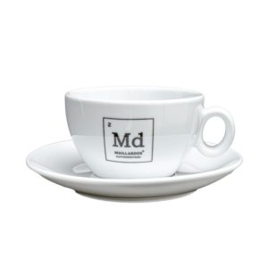 MAILLARDOS Latte Tasse Weiss